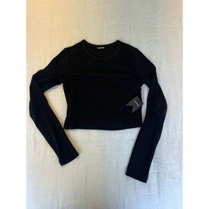 NWT Talentless Cropped Long Sleeve Shirt